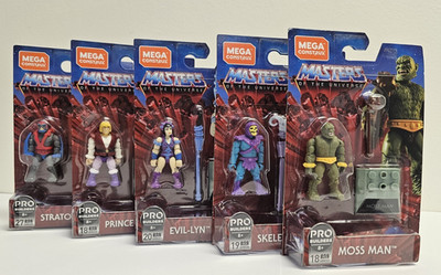 Mega Construx PRO HE MAN Masters Of The Universe Mini Figure MOTU Sealed New
