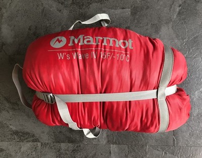 Marmot Damen Wave IV 4 Schlafsack Gr. XL 4 Jahreszeiten -10°C rot Spirafil 1920g