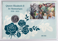 AUSTRALIAN PNC: 2023 50 CENT IMPRESSIONS QUEEN ELIZABETH II MEMORIAM COIN #LFW61