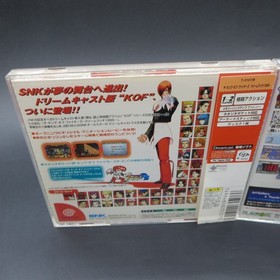 The King of Fighters 1999 2000 2001 2002 Dreamcast with Spine and Manual Japan