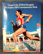 1984 Olympic Games Commemorative Book with 22 Signatures of Olympic Stars