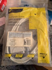 Fellowes 6 FT Parallel Printer Computer Cable DB25 M to Cen 36M 99531