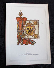 Postkarte Standarte des Leib-Garde-Husaren-Regiments