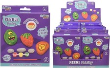 Kids Pebble Painting Kit Art Decorate Paint Creative Craft Childrens Activity