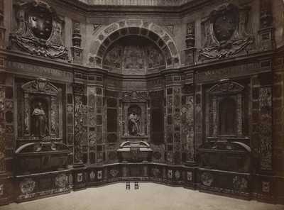 Italy Florence San Lorenzo Basilica Chapel of the Princes Old Photo Brogi 1880