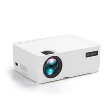 1080P HD Portable Mini Projector WiFi HDMI Video Home Theater with 100'' Screen