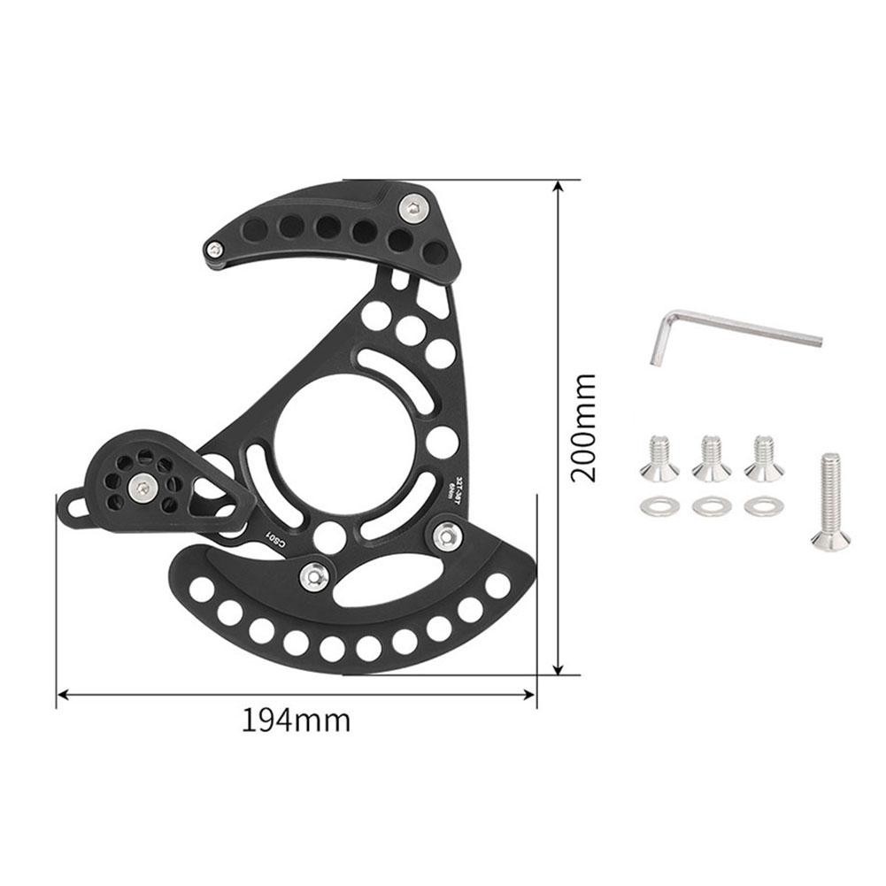 Guida catena mountain bike mountain bike per mountain bike DH incluse 4 viti foto 4
