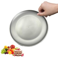 Ultraleichter tragbarer runder mattierter Campingteller f r den Au enberei X8K3