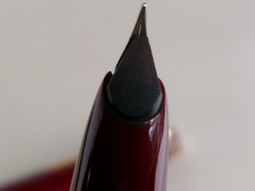 Montblanc No 34 Fountain Pen Burgundy GT 14K Nib - 第 14/16 張圖片