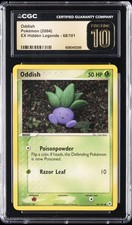 2004 Pokémon EX Hidden Legends Oddish #68/101 CGC PRISTINE 10 POP 12 Yuka Morii on eBay