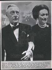 1965 Press Photo Duke/Duchess/Windsor/England - RRV20081