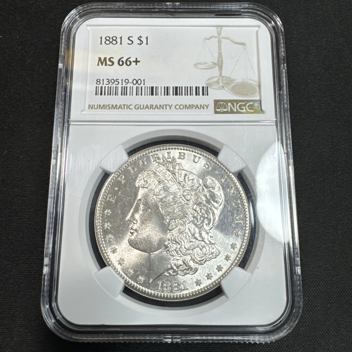 25+ NGC Grade MS 66 1881 Year Morgan US Dollars (1878-1921) for
