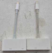 Lot of 2 Apple A1439 Lightning to VGA Adapter