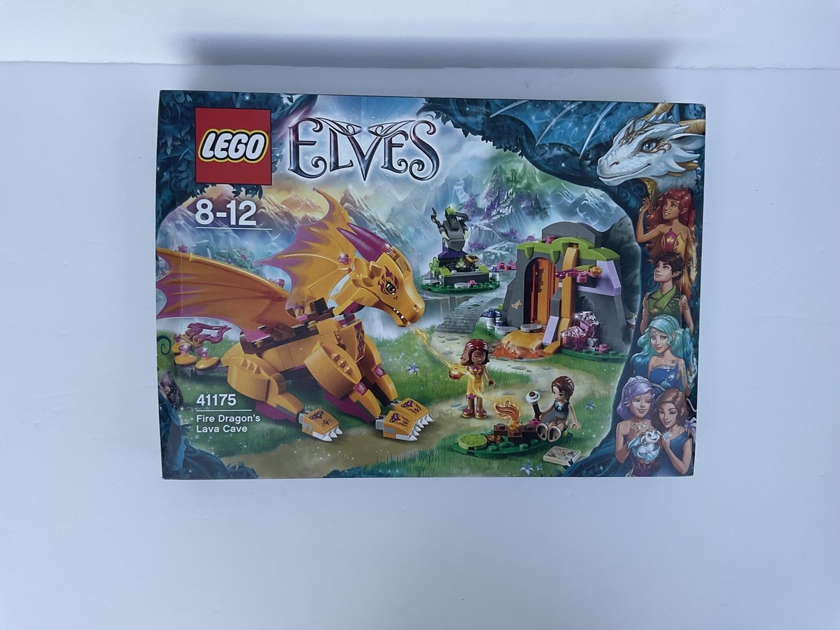 LEGO Elves: Fire Dragon's Lava Cave (41175) for sale online