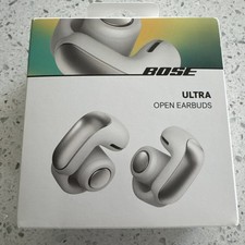 New Bose Ultra Wireless Open Earbuds White Smoke 881046-0020