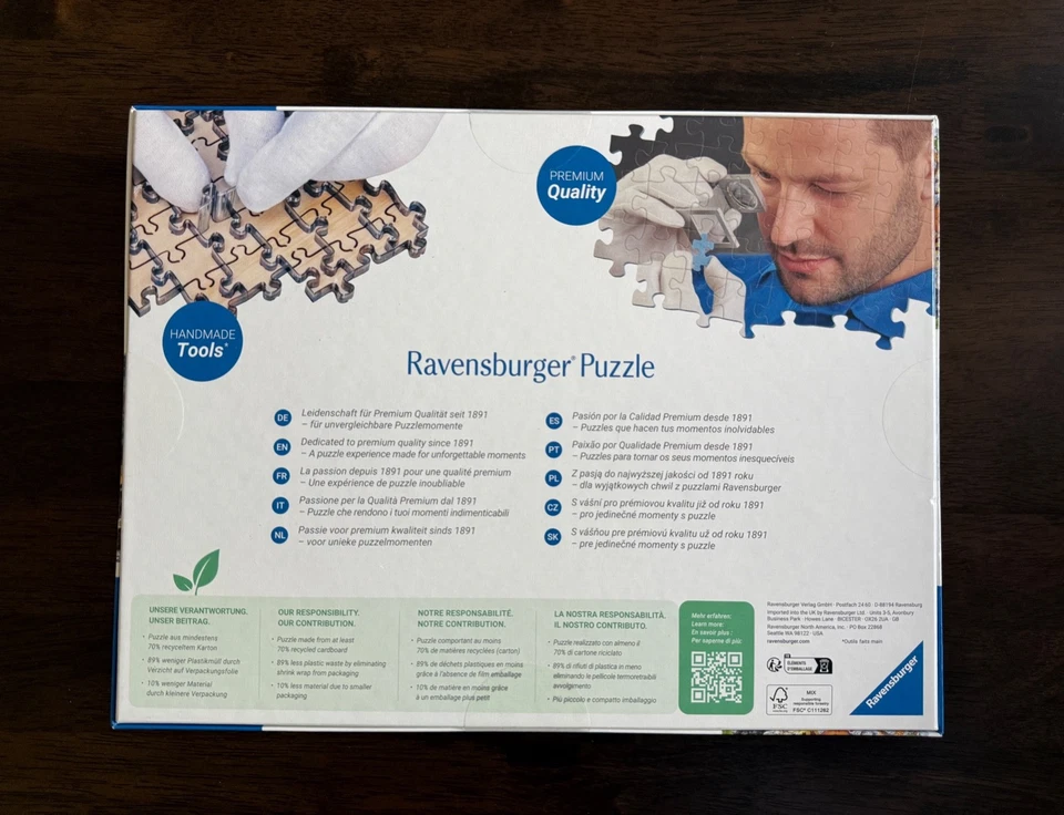 Quebra-cabeça Ravensburger Gelini "Underwater" 1000 peças-NOVO-HTF-LEIA - Imagem 2 de 4