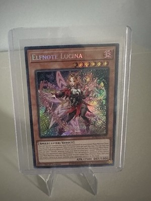 Elfnote Lucina (Starlight Rare)  NM English Yugioh