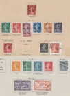 17 France Stamps from Quality Old Antique Album 1906-1925