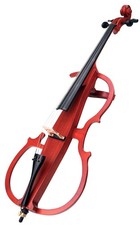 DEFEKT E-Cello Violoncello 4/4 Cello Tasche Gigbag Tonabnehmer Pickup Elektronik