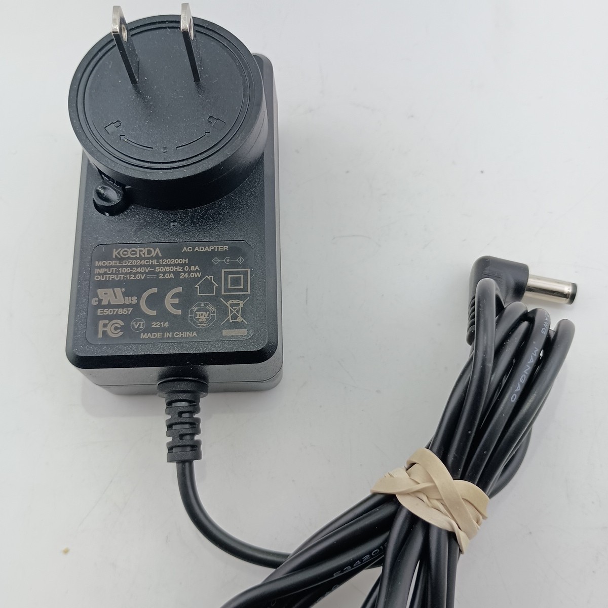 I) KEERDA AC/DC Adapter Power Supply DZ024EHL120200U 12V 2.0A 2A