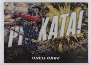 2025 Topps Series 1 Plakata Oneil Cruz #PLAK-5