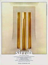 Lampada TOTEM, KUZUHIDE TAKAHAMA per SIRRAH, 1980. RARA. VEDI DESCRIZIONE. 