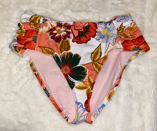 GIBSON LATIMER HIGH WAIST SWIM BOTTOM SIZE XL NWT