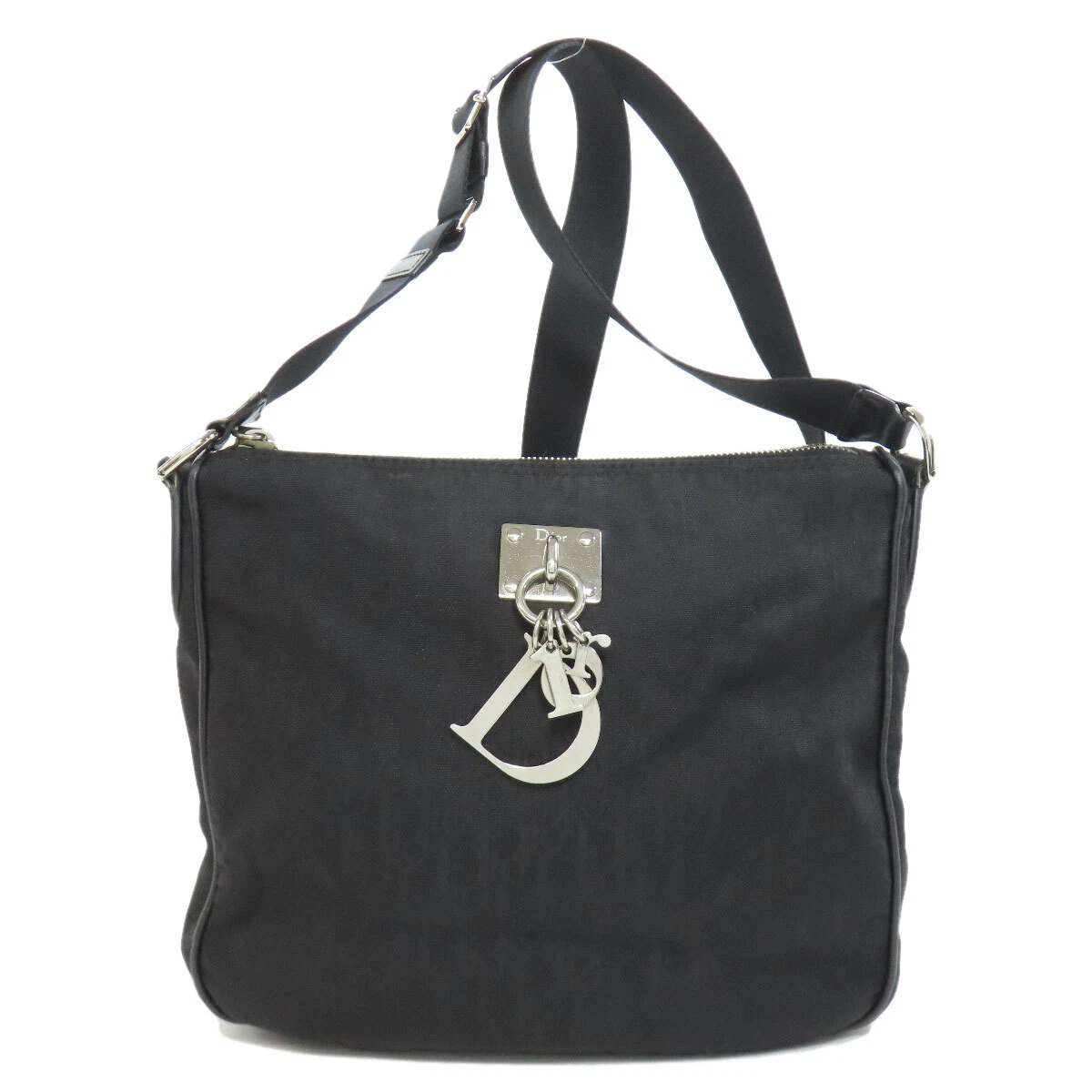 Sac bandoulière CHRISTIAN DIOR motif trotteur nylon