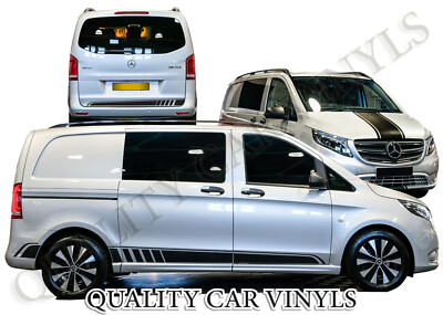 Pivot Racing Vito Mercedes vito sport line racing stripe kit V-Class | eBay UK