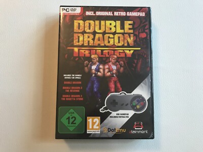 Double Dragon Trilogy inkl. USB Retro GamePad - PC - NEU / OVP