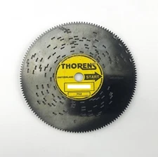 Thorens  Metal  Disc " O little town of Bethlehem" made in Switzerland 4-1/2"