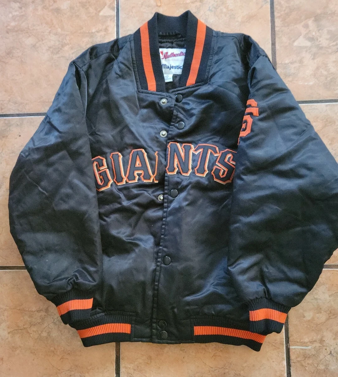 San Francisco Giants Majestic MLB Team Bomber Jacket- Black