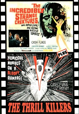 Incredibily Strange Creatures Who Stopped Living and The Thrill Killers on DVD