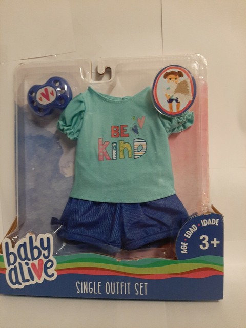 baby alive single outfit set