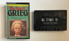 E. Grieg   The Best Of Grieg 49178 60 Minutes of Music Series Cassette
