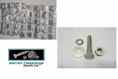 358 PCS Grade 18-8 Stainless  Fine Thread Hex Head Bolt Nut & Washer Assortment