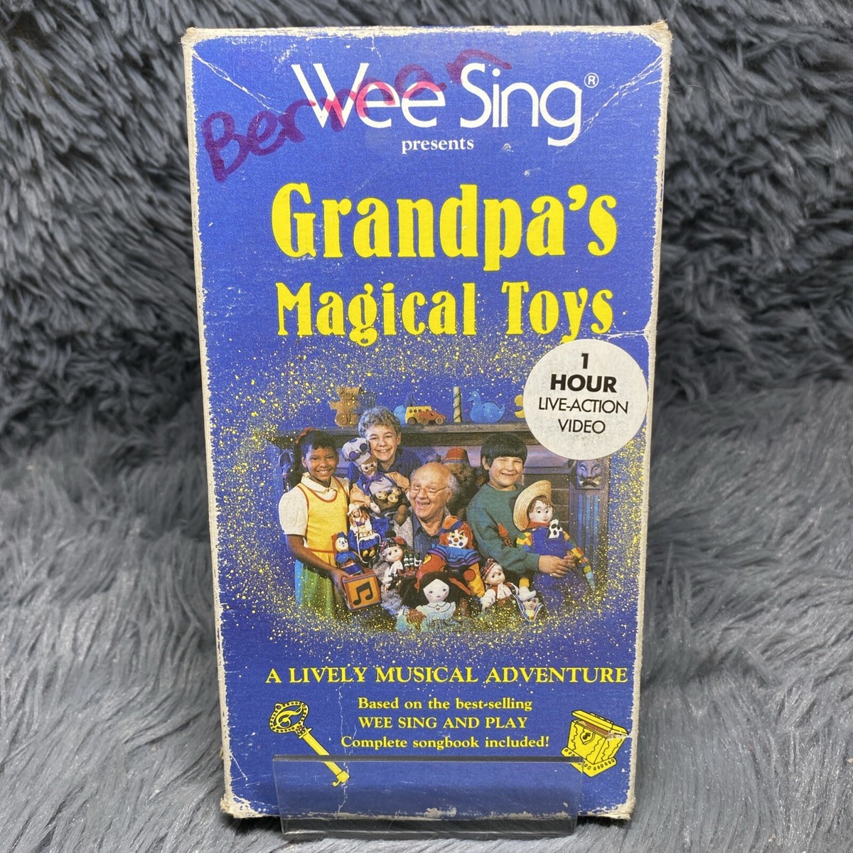 Wee Sing Grandpa's Magical Toys VHS 1988 Price Stern Sloan