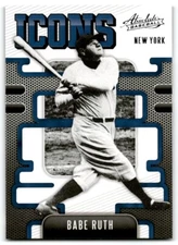 2021 ABSOLUTE ICONS Babe Ruth New York Yankees #90