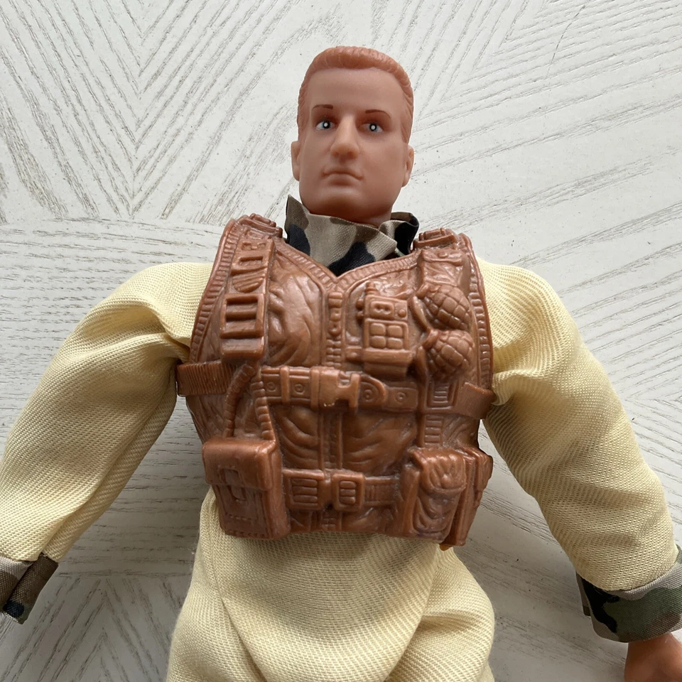 "Figura de acción de niño soldado del ejército uniforme militar de colección hombre del ejército con chaleco - 11""" Foto 2 de 4