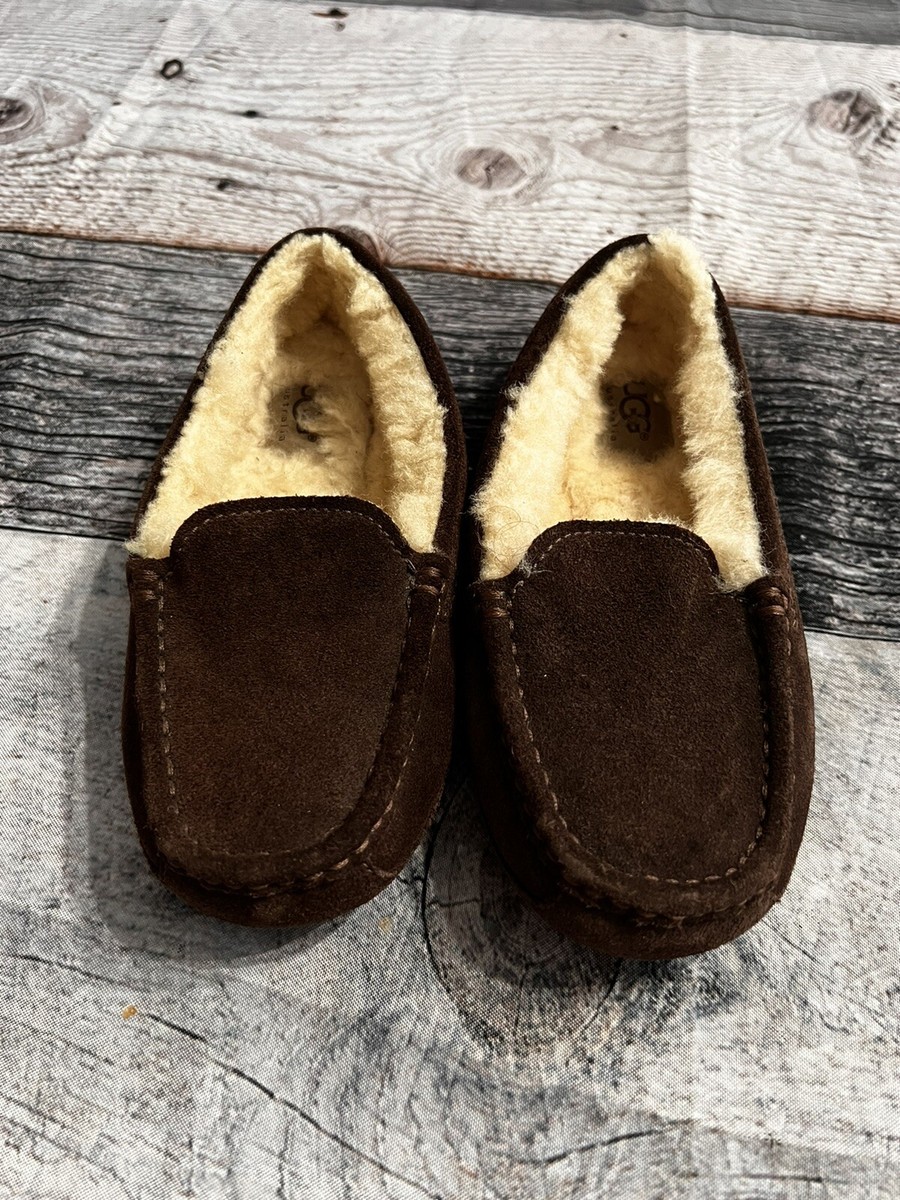 UGG Pure K ASCOT 1974 Slip on Loafer Flats Size 1 | eBay