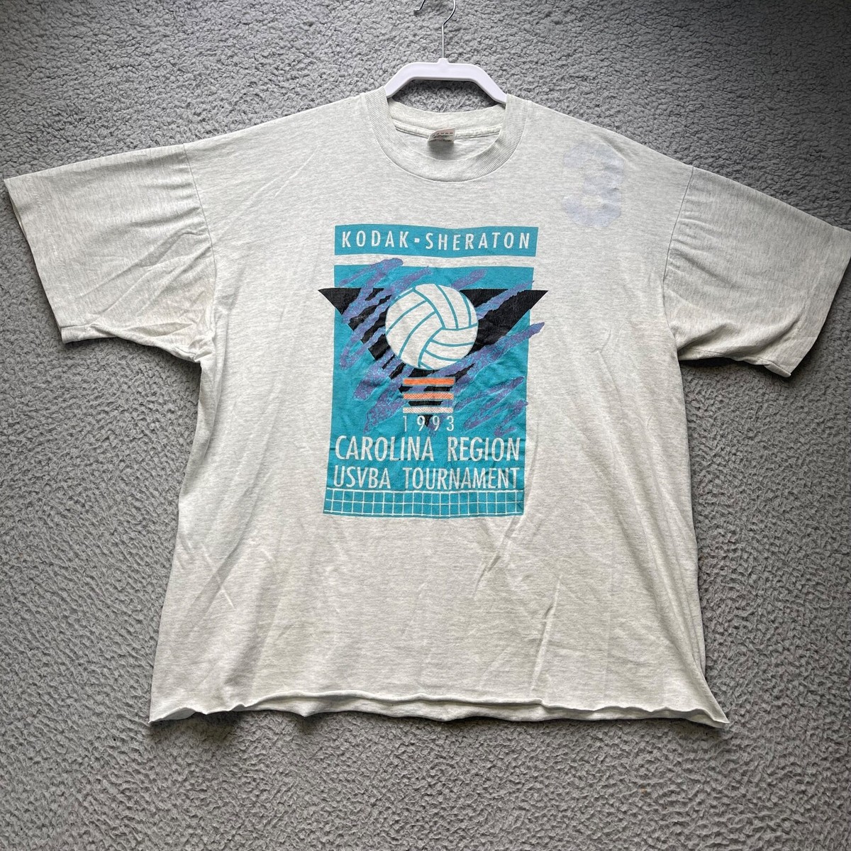 90's Shirt Caroline Region Volleyball USVBA Adult XL Tournament