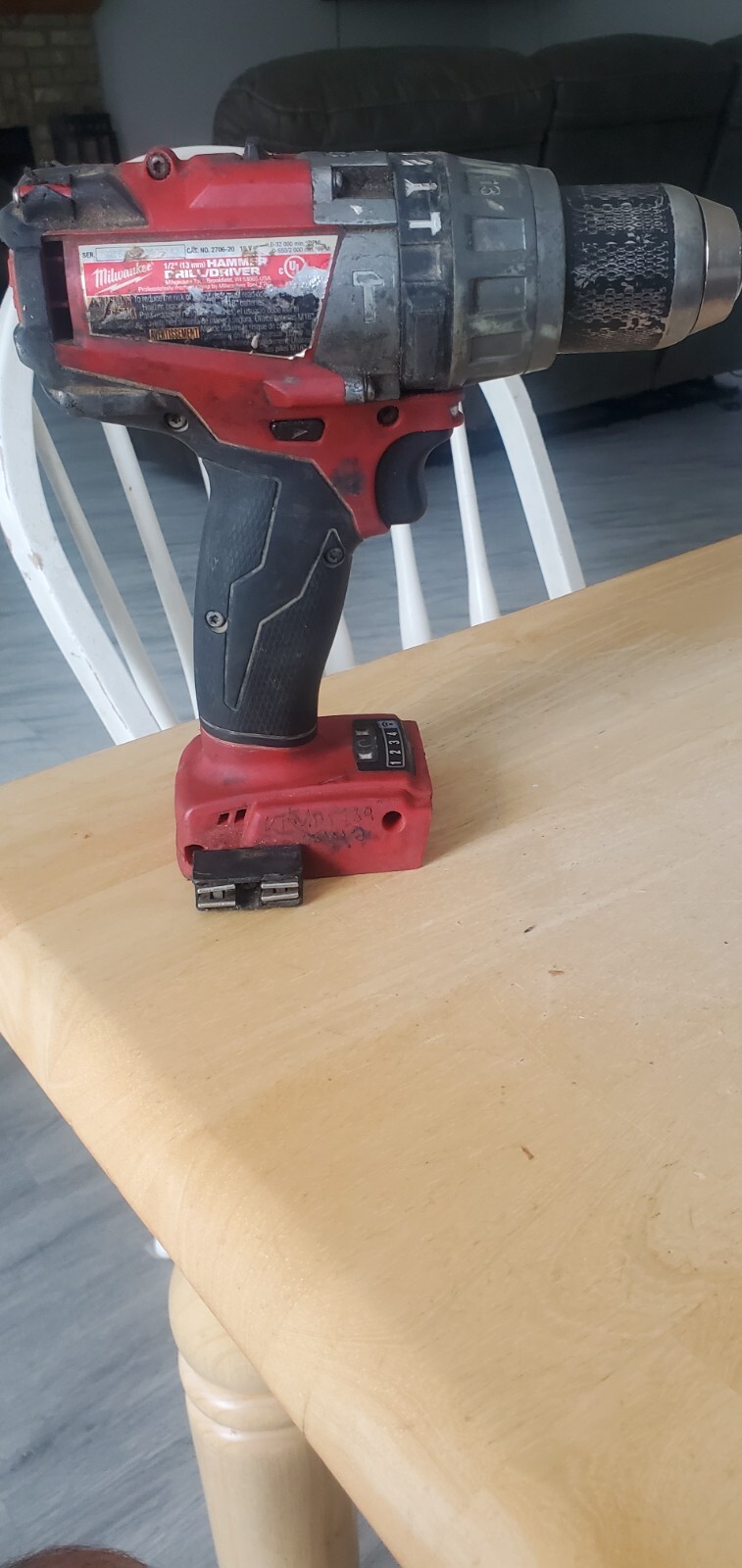 Milwaukee 270620 18V Cordless Hammer Drill Tool Tool only eBay