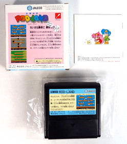 ROD.LAND Rodland Fairy Story Nintendo Famicom FC NES Jap Jap Japan
