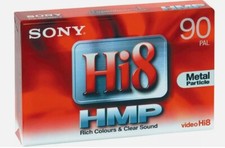 Sony Hi8 - P5-90HMP3 Camcorder Video Tape PAL SECAM NEW & SEALED