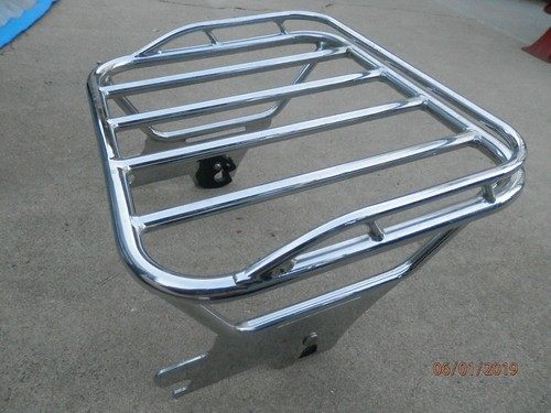HARLEY-DAVIDSON Quick connect chrome luggage rack Xlant - Picture 3 of 7