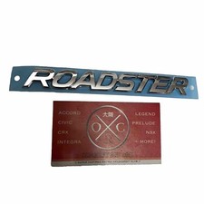Genuine Oem 16-24 Mazda Miata Mx-5 Rear Roadster Emblem Jdm Badge Chrome Nd New