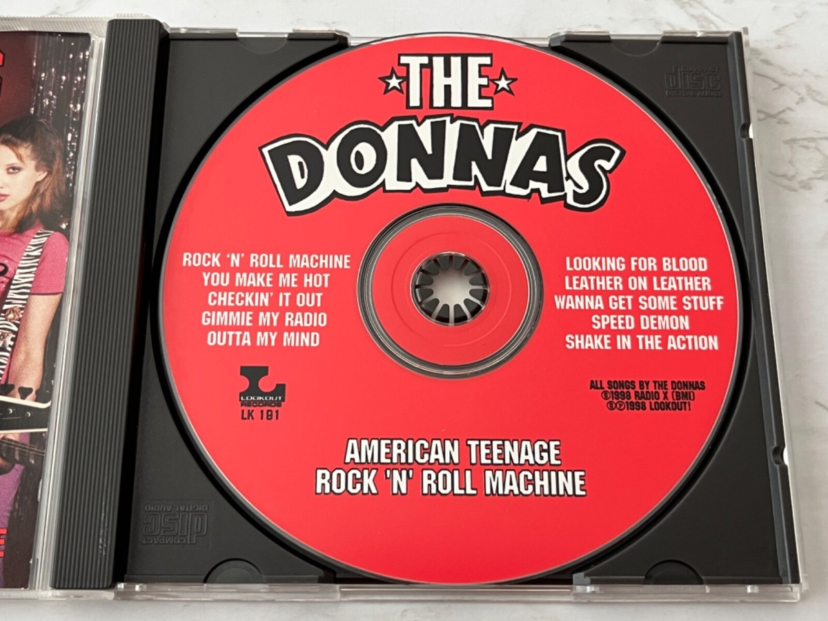 The Donnas American Teenage Rock N Roll Machine CD ORIGINAL 1998