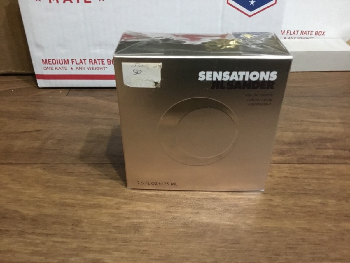 Sensations By Jil Sander 2.5oz/75ml EDT Spray Rare Vintage