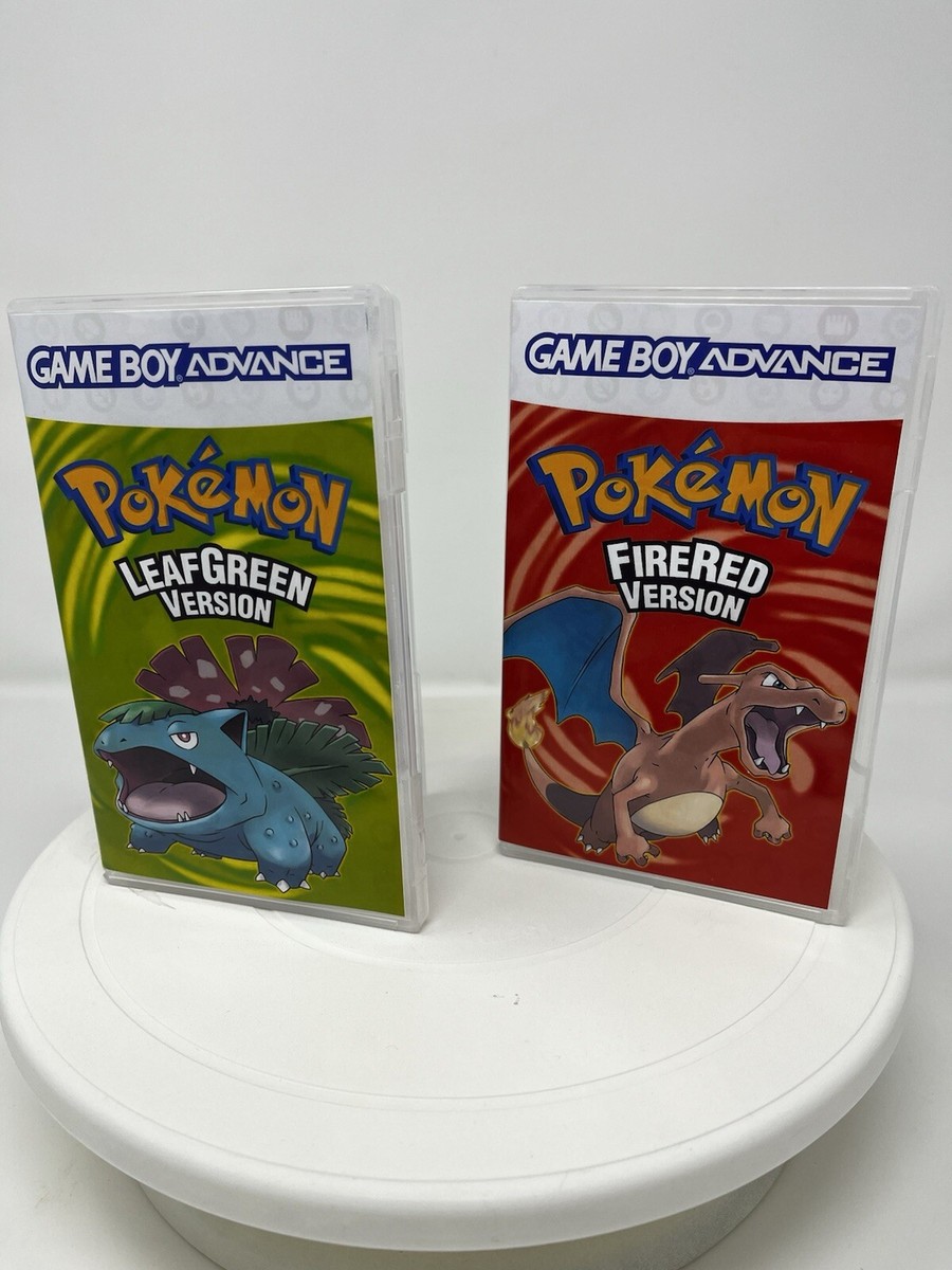 Pokémon FireRed LeafGreen gameboy advance Custom Switch Box