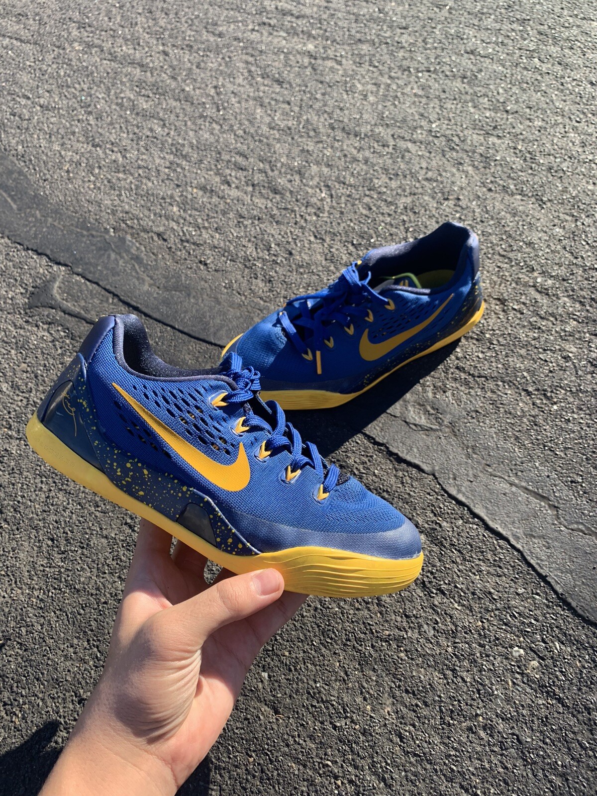 nike kobe 9 gym blue